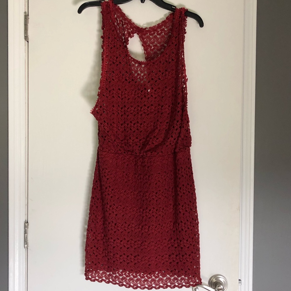 Free People Red Dress
